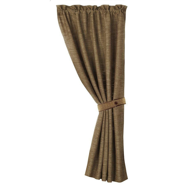 Highland Lodge Olive Single Panel Curtain Curtain