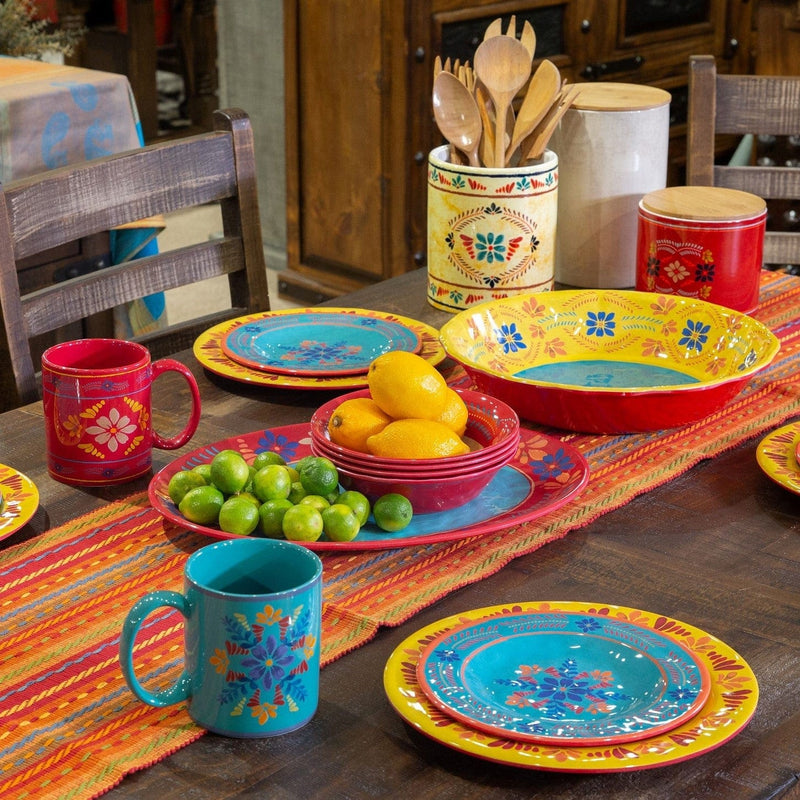 Bonita Melamine Collection Dinner Plate, 4 PC Dinner Plate