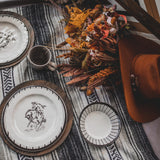 Ranch Life Melamine Dinner Plates, Set of 4 Dinner Plate