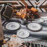 Ranch Life Melamine Dinner Plates, Set of 4 Dinner Plate