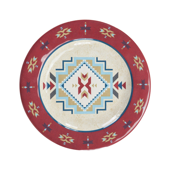 Spirit Valley Melamine Dinner Plates, Set of 4 Dinner Plate