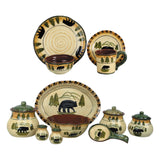 Bear 24PC Dinnerware and Canister Set Dinnerware Set