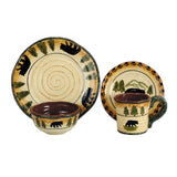 Bear 24PC Dinnerware and Canister Set Dinnerware Set