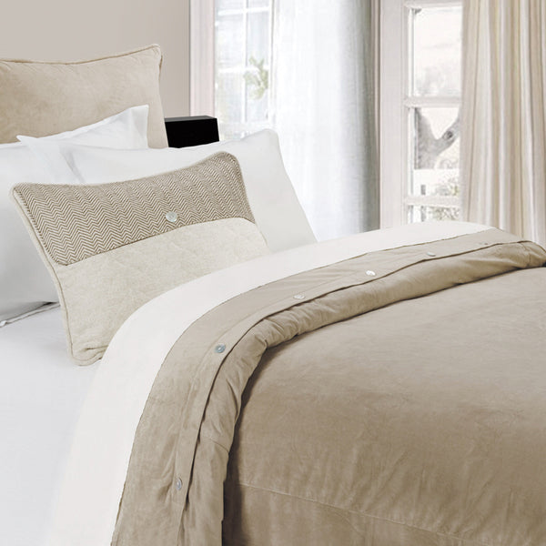 Sand Velvet Duvet Cover Duvet Cover