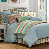 Serape Southwestern Striped Duvet Cover, Super Queen Super Queen Duvet Cover