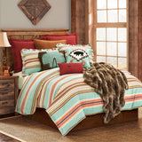 Serape Southwestern Striped Duvet Cover, Super Queen Super Queen Duvet Cover