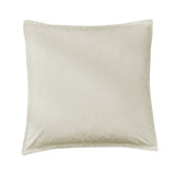 Velvet Flanged Euro Sham Cream Euro Sham