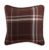 Jackson Plaid Euro Sham, 27X27 Euro Sham