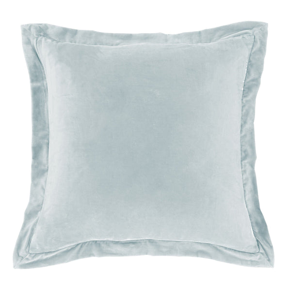 Stella Faux Silk Velvet Flanged Euro Sham Euro Sham