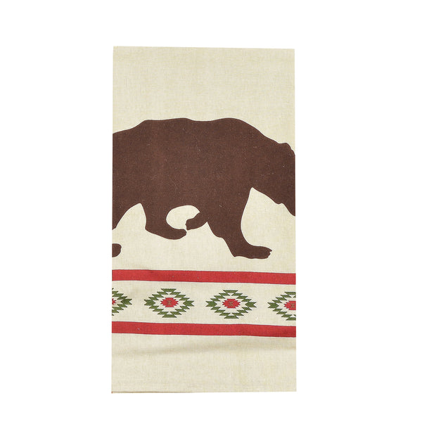 Aztec Bear Tea Towel Kitchen Towel