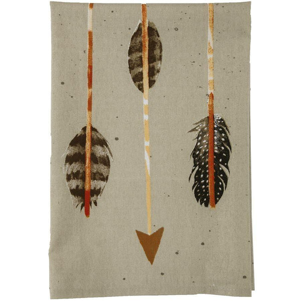 Large Arrow 5-PC Bohemian Tea Towel Set Kitchen Towel