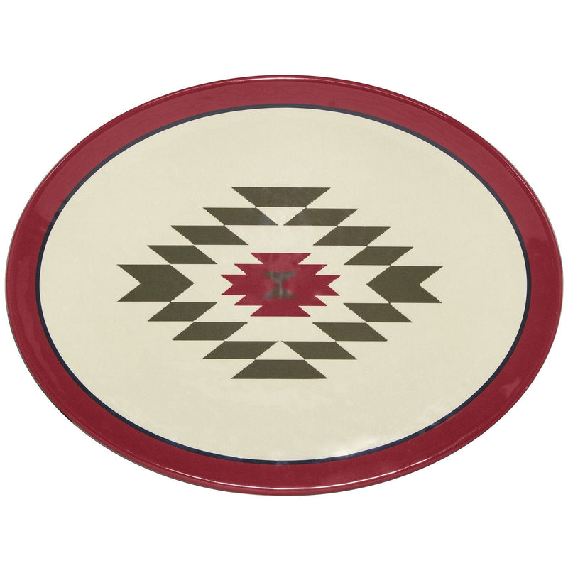 Aztec Bear 14PC Melamine Dinnerware Set Melamine Dinnerware