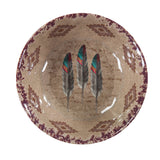 Feather 14-PC Melamine Dinnerware Set Melamine Dinnerware