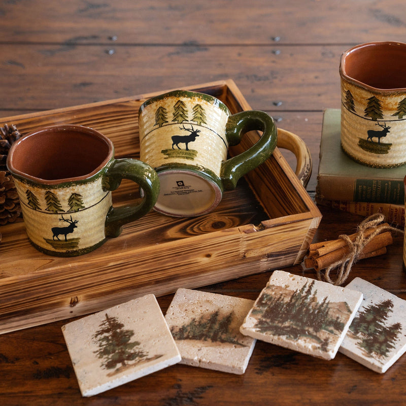 Moose Mug, 4 PC Mug