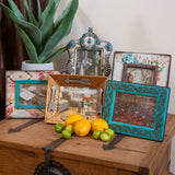 Aztec Tapestry Picture Frame, 4x6 Picture Frame
