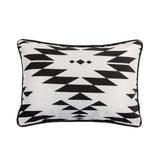 Amelia Aztec Jacquard Lumbar Pillow, 16x26 Pillow