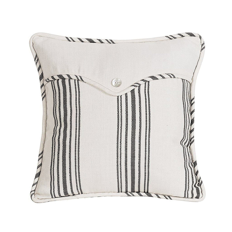 Relaxed Striped Lumbar Pillow