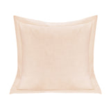 Single Flanged Washed Linen Pillow Blush Pillow