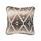 Chalet Square Aztec Throw Pillow, 18x18 Pillow