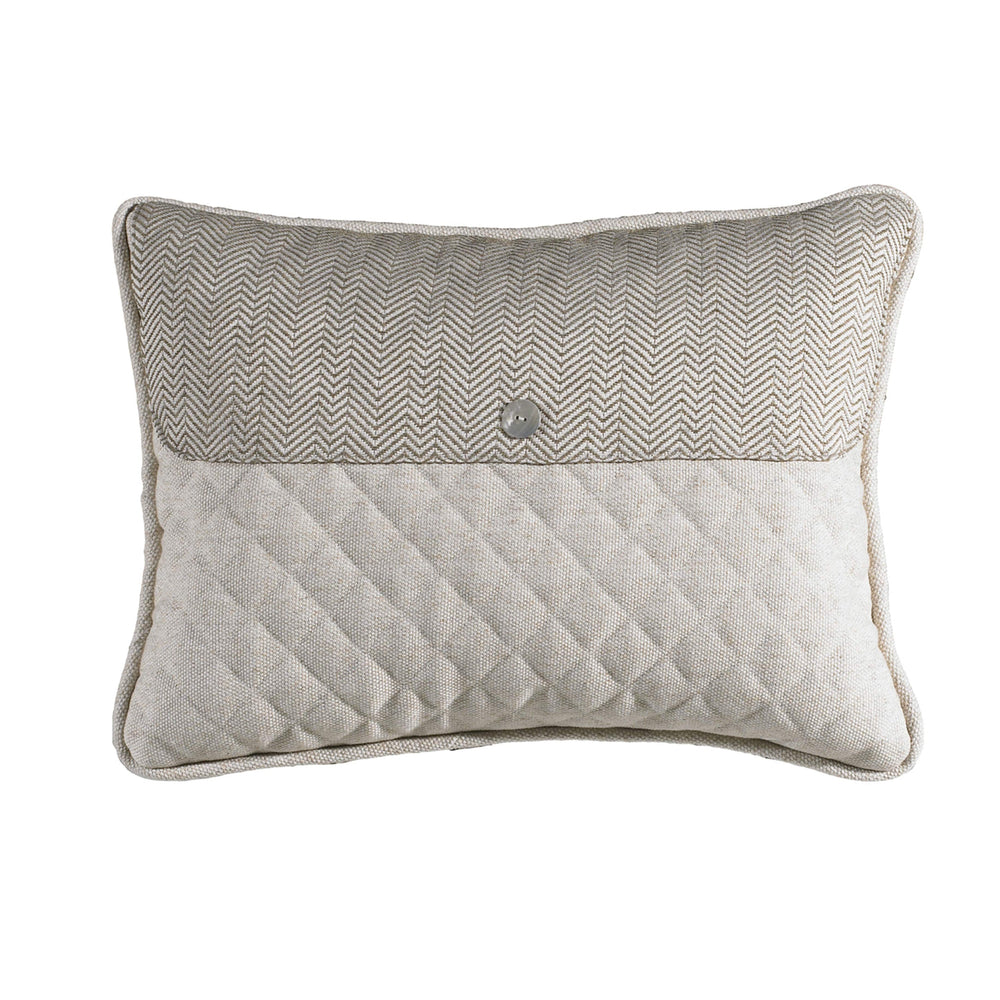 Fairfield Cream Taupe Envelope Pillow HiEnd Accents
