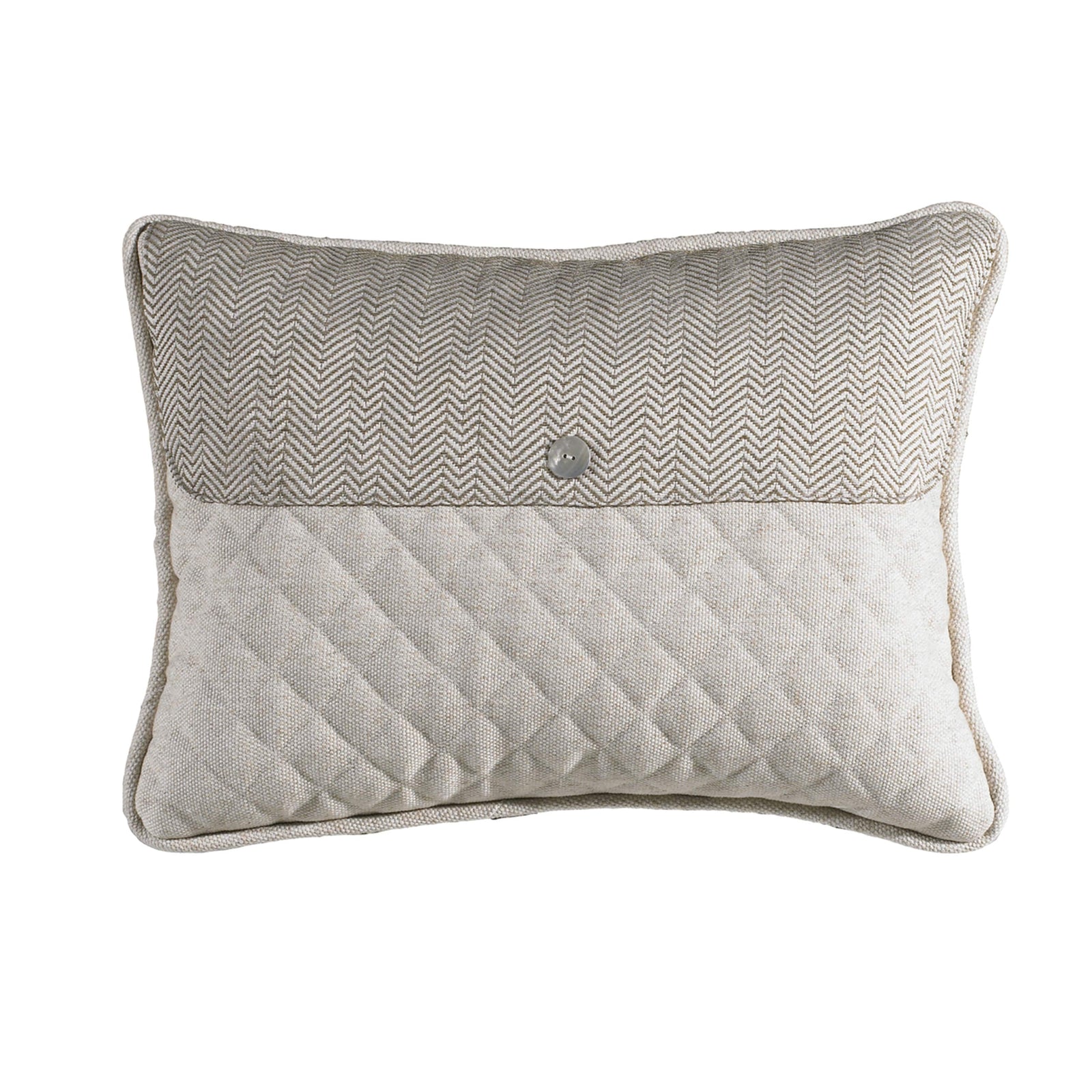 Fairfield Cream Taupe Envelope Pillow HiEnd Accents