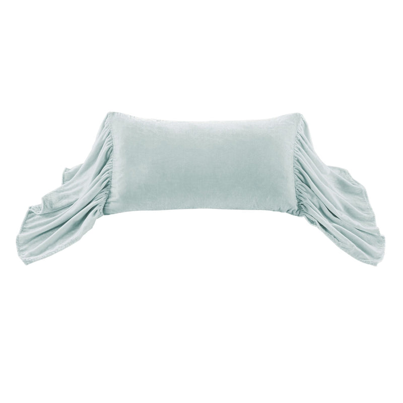 HiEnd Accents Ruffle Trim and Lace/Ruffle Accent Pillow