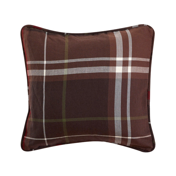 Jackson Plaid Pillow, 18x18 Pillow