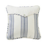 Prescott Linen Weave Envelope Pillow Navy Pillow