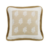 Newport Framed Throw Pillow w/ Trim, 18x18 Pillow