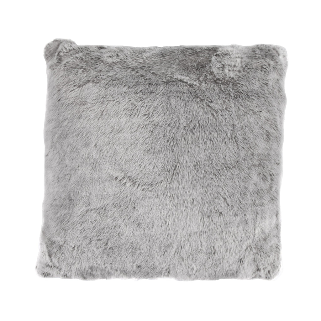 HiEnd Accents Oversized White Mink Throw Pillow