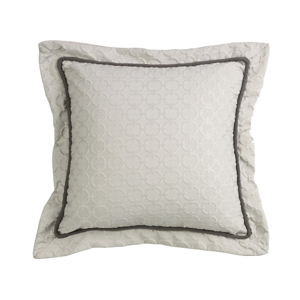 Piedmont Chain Link Throw Pillow, 18x18 Pillow