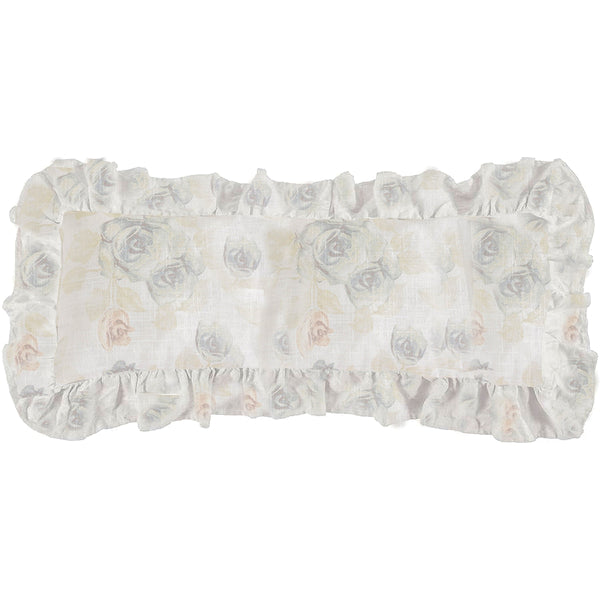 HiEnd Accents Ruffle Trim and Lace/Ruffle Accent Pillow