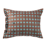 Serape Printed Multi Diamond Suede Pillow, 16x26 Pillow