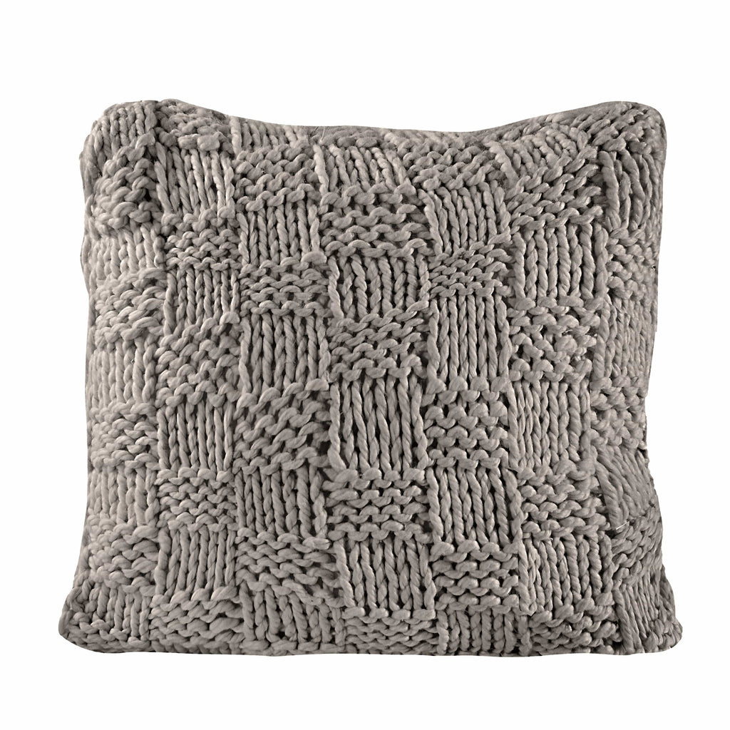 HiEnd Accents Chess Knit Pillow - Thumbnail 3