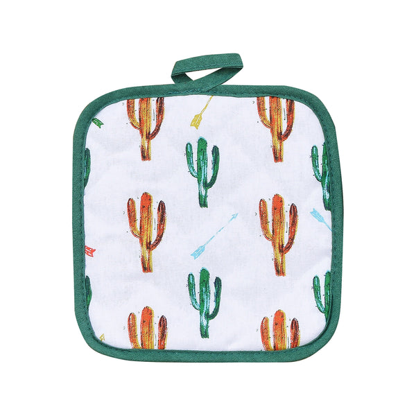 Colorful Cactus Printed Pot Holder Pot Holder