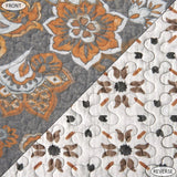 Abbie Western Paisley Reversible Quilt Set Quilt