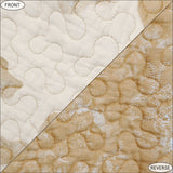 Elsa Cowhide Reversible Quilt Set Quilt