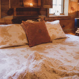 Elsa Cowhide Reversible Quilt Set Quilt