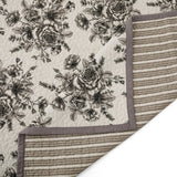 Lyla Floral Print Reversible Quilt Set Quilt