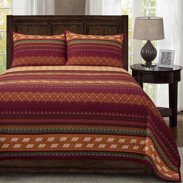 Solace Reversible Quilt Set Quilt