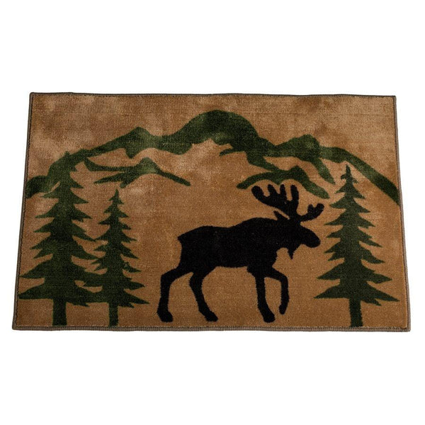 Moose Kitchen/Bath Rug Rug