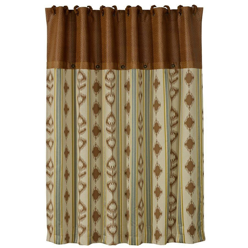 Alamosa Shower Curtain, 72"X72"-HiEnd Accents.