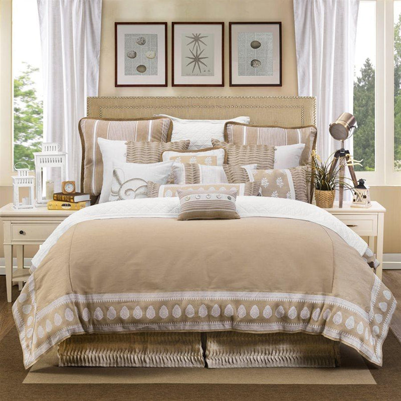 Newport Duvet Cover Set, Cream Sale-Duvet