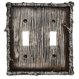 Birch Twig Double Switch Wall Plate Sale-HD