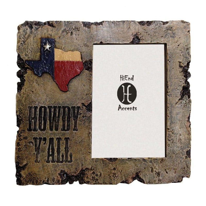 Howdy Y'all Picture Frame, 4x6 Sale-HD