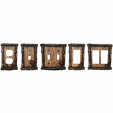Pine Cone Double Rocker Wall Switch Plate Sale-HD