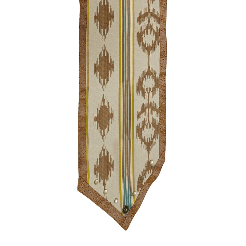 Alamosa Southwestern Table Runner, Faux Ostrich Leather Sale-K