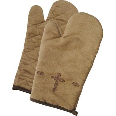 Rustic Cross Oven Mitt Sale-K