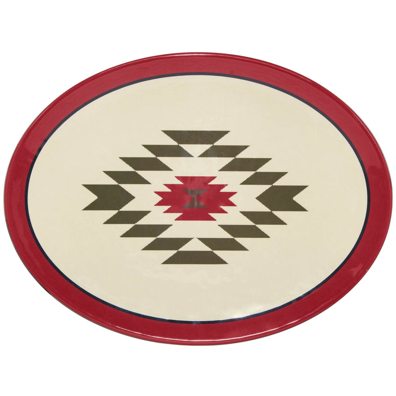Aztec Bear Melamine Serving Platter Serving Platters