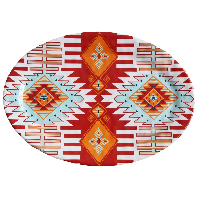 Southwest Motif Melamine Serving Platter (EA) Serving Platters